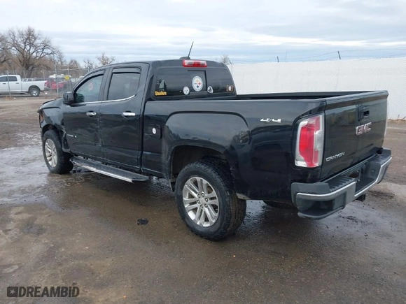 2016 GMC Canyon 4WD SLT with VIN 1GTG6DE3XG1106841, listed as a IAAI auction lot 40834705 with 121,810 mi miles. Bid and sale history available at carsss.com. Image 3.