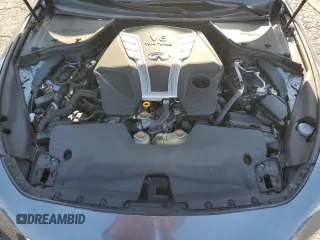 2018 Infiniti Q60 Luxe with VIN JN1EV7EL8JM390331, listed as a Copart auction lot 57862095 with 54,676 mi miles and Salvage title. Bid and sale history available at DreamBid. Image 11.
