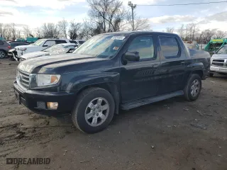 2012 Honda Ridgeline RTS with VIN 5FPYK1F46CB460743, listed as a Copart auction lot 85034884 with 162,200 mi miles and Salvage Title. Bid and sale history available at carsss.com. Image 1.