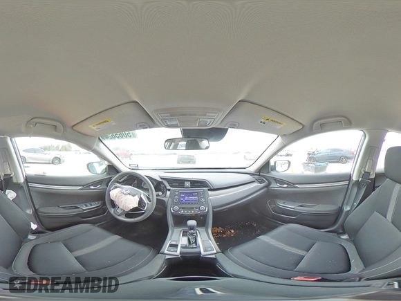 2020 Honda Civic LX with VIN 2HGFC2F60LH505837, listed as a Copart auction lot 50656215 with 49,861 mi miles and Salvage Title. Bid and sale history available at DreamBid. Image 12.