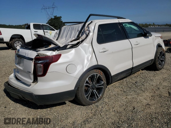 2015 Ford Explorer Sport z VIN 1FM5K8GT1FGC65715, wystawiony jako Copart lot #63768445 z przebiegiem 138 865 mil mil oraz Szkoda całkowita • Salvage title. Historia ofert i sprzedaży dostępna na DreamBid. Obrazek 3.