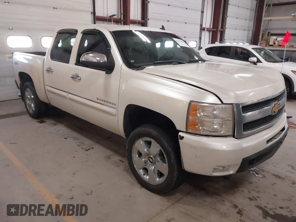 2011 Chevrolet Silverado 1500 LTZ with VIN 3GCPKTE34BG333877, listed as a IAAI auction lot 41672606 with 154,259 mi miles and . Bid and sale history available at DreamBid. Image 1.