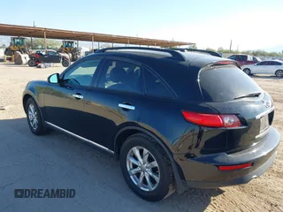 2008 Infiniti FX with VIN JNRAS08U88X100064, listed as a IAAI auction lot 40554287 with 122,273 mi miles. Bid and sale history available at carsss.com. Image 3.