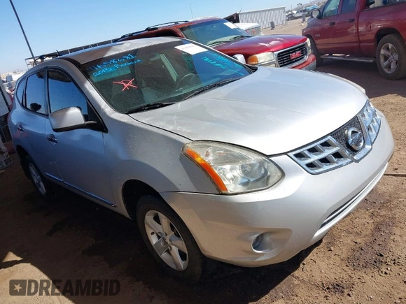2013 Nissan Rogue S with VIN JN8AS5MT9DW547792, listed as a IAAI auction lot 41658681 with 140,765 mi miles and . Bid and sale history available at DreamBid. Image 1.