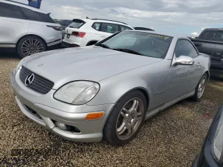 2004 Mercedes-Benz SLK with VIN WDBKK66F44F301115, listed as a Copart auction lot 73939534 with 9,266 mi miles and Non repairable. Bid and sale history available at DreamBid. Image 1.