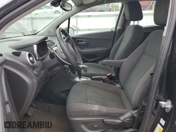 2016 Chevrolet Trax LS with VIN KL7CJKSB4GB708283, listed as a Copart auction lot 52745795 with 120,583 mi miles and Clean Title. Bid and sale history available at carsss.com. Image 7.
