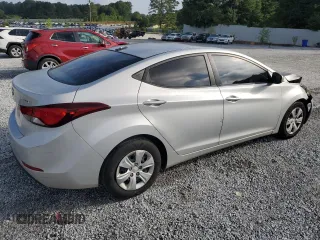 2016 Hyundai Elantra SE с VIN 5NPDH4AE1GH715488, выставлен на аукционе Copart как лот 57418725 с пробегом 145 110 миль миль и Списание • Salvage title. История ставок и продаж доступна на DreamBid. Изображение 3.