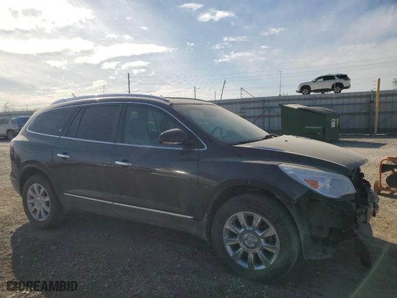 2014 Buick Enclave Leather with VIN 5GAKVBKD2EJ278214, listed as a Copart auction lot 88698765 with 190,324 mi miles and Salvage Title. Bid and sale history available at carsss.com. Image 4.