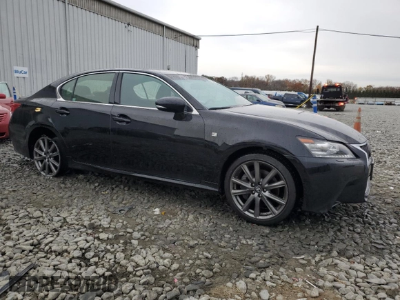 2015 Lexus GS 350 with VIN JTHCE1BL8FA004424, listed as a Copart auction lot 73571283 with 99,504 mi miles. Bid and sale history available at carsss.com. Image 4.