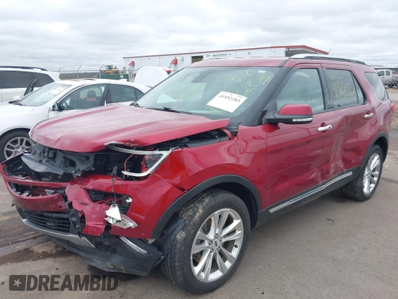2018 Ford Explorer Limited z VIN 1FM5K8FH3JGC96020, wystawiony jako IAAI lot #41952203 z przebiegiem 77 174 mil mil oraz . Historia ofert i sprzedaży dostępna na DreamBid. Obrazek 17.
