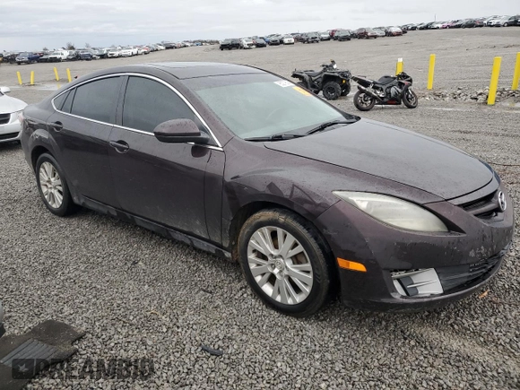 2010 Mazda 6 i Touring Plus with VIN 1YVHZ8CH5A5M08100, listed as a Copart auction lot 85279594 with 179,753 mi miles and Salvage title. Bid and sale history available at DreamBid. Image 4.