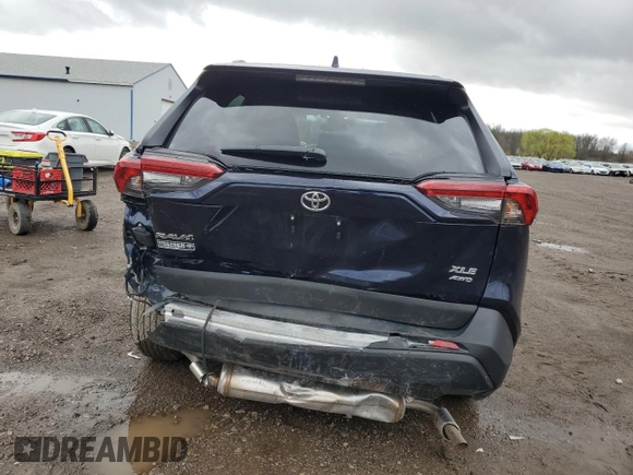2024 Toyota RAV4 XLE with VIN 2T3P1RFV2RW476939, listed as a Copart auction lot 51806595 with 5,262 mi miles and Salvage Title. Bid and sale history available at DreamBid. Image 6.