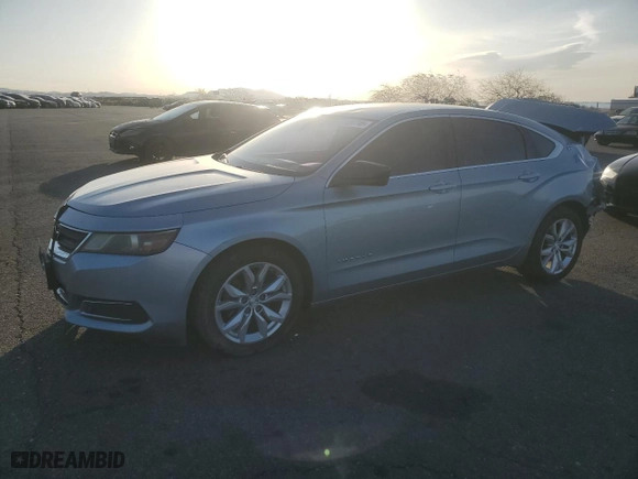 2014 Chevrolet Impala LS with VIN 1G11Y5SL8EU120235, listed as a Copart auction lot 51097745 with 105,329 mi miles and Salvage Title. Bid and sale history available at carsss.com. Image 1.