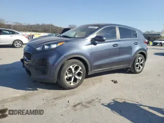 2020 Kia Sportage LX with VIN KNDPM3AC9L7727033, listed as a Copart auction lot 49050605 with 34,914 mi miles and Salvage Title. Bid and sale history available at carsss.com. Image 1.