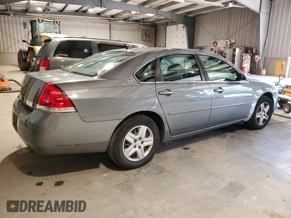 2006 Chevrolet Impala LS z VIN 2G1WB58K069194589, wystawiony jako Copart lot #71172204 z przebiegiem 152 581 mil mil oraz Szkoda całkowita • Salvage title. Historia ofert i sprzedaży dostępna na DreamBid. Obrazek 3.