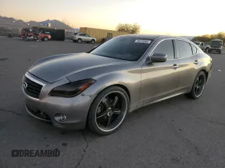 2011 Infiniti M37 with VIN JN1BY1AP3BM321581, listed as a Copart auction lot 79275854 with 215,496 mi miles and Salvage Title. Bid and sale history available at carsss.com. Image 1.