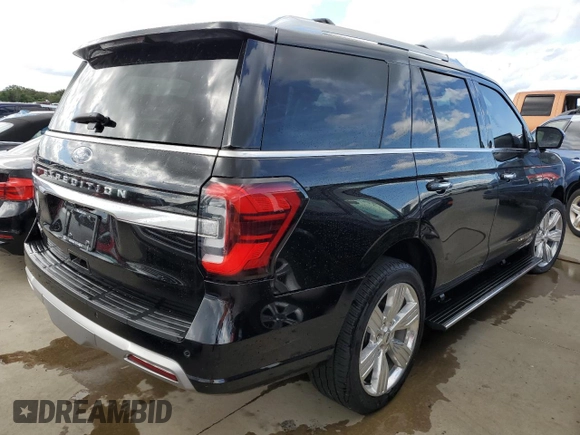2023 Ford Expedition Platinum with VIN 1FMJU1M81PEA36951, listed as a Copart auction lot 73979234 with 0 mi miles and Salvage Title. Bid and sale history available at carsss.com. Image 3.