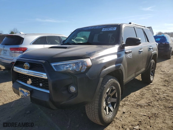 2017 Toyota 4Runner SR5 with VIN JTEBU5JR7H5411915, listed as a Copart auction lot 67292142 with 90,979 mi miles. Bid and sale history available at carsss.com. Image 2.