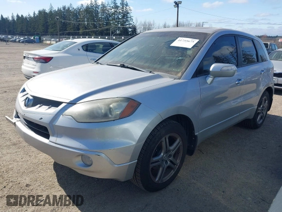 2007 Acura RDX Tech Pkg with VIN 5J8TB18587A003697, listed as a IAAI auction lot 41755675 with 235,107 mi miles. Bid and sale history available at carsss.com. Image 2.