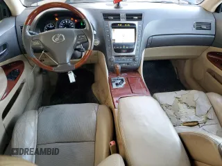 2008 Lexus GS 350 with VIN JTHCE96S080018200, listed as a Copart auction lot 44603035 with 186,926 mi miles and Salvage Title. Bid and sale history available at DreamBid. Image 8.