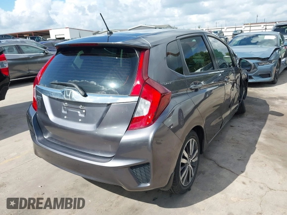 2015 Honda Fit EX-L with VIN 3HGGK5H89FM758748, listed as a IAAI auction lot 42559572 with 24,341 mi miles and . Bid and sale history available at DreamBid. Image 4.