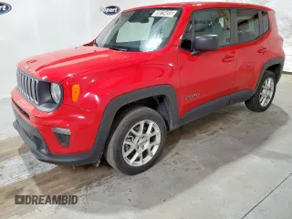 2023 Jeep Renegade Upland z VIN ZACNJDB14PPP70574, wystawiony jako Copart lot #65019455 z przebiegiem 28 937 mil mil oraz Czysty tytuł • Clean title. Historia ofert i sprzedaży dostępna na DreamBid. Obrazek 1.