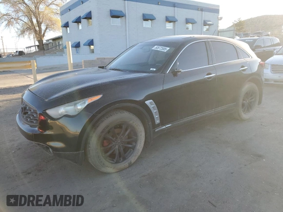 2010 Infiniti FX with VIN JN8AS1MU4AM803202, listed as a Copart auction lot 50572585 with 154,239 mi miles and Clean Title. Bid and sale history available at DreamBid. Image 1.