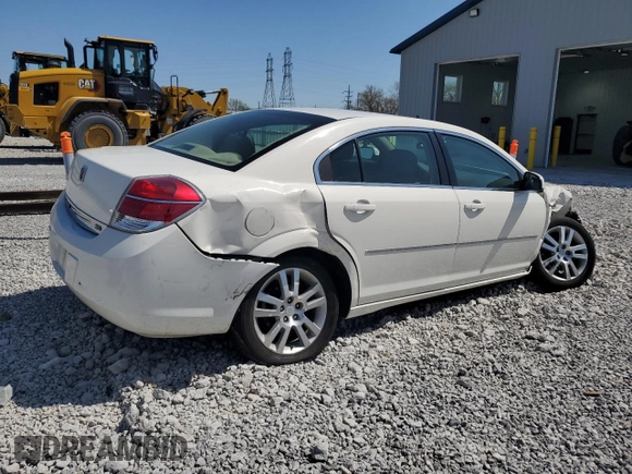 2008 Saturn Aura XE with VIN 1G8ZS57N08F144344, listed as a Copart auction lot 53715185 with 57,152 mi miles and Salvage Title. Bid and sale history available at carsss.com. Image 3.