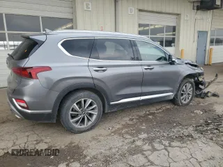 2019 Hyundai Santa Fe Limited with VIN 5NMS5CAD6KH018163, listed as a Copart auction lot 50663845 with 66,452 mi miles and Salvage Title. Bid and sale history available at carsss.com. Image 3.