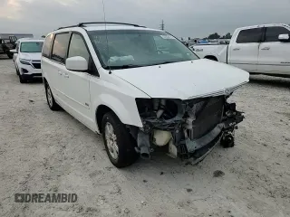 2008 Chrysler Town & Country Touring with VIN 2A8HR54P48R754428, listed as a Copart auction lot 57054175 with 124,211 mi miles and Salvage title. Bid and sale history available at DreamBid. Image 14.