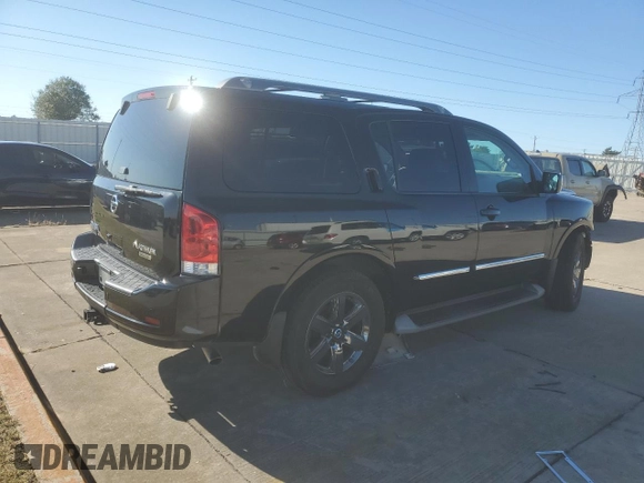 2014 Nissan Armada Platinum z VIN 5N1BA0NF8EN610303, wystawiony jako Copart lot #80653974 z przebiegiem 119 723 mil mil oraz Szkoda całkowita • Salvage title. Historia ofert i sprzedaży dostępna na DreamBid. Obrazek 3.