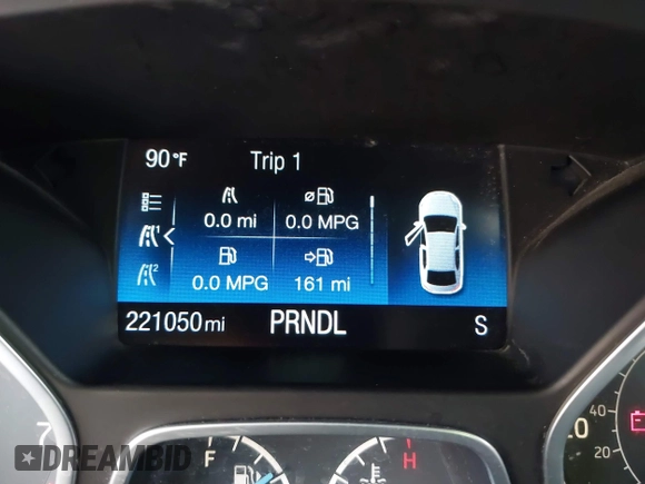 2015 Ford Focus SE with VIN 1FADP3F24FL323536, listed as a IAAI auction lot 41876148 with 221,050 mi miles. Bid and sale history available at carsss.com. Image 16.
