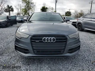 2014 Audi A6 3.0T Prestige with VIN WAUHGAFC3EN087244, listed as a Copart auction lot 46426575 with 129,710 mi miles and Salvage Title. Bid and sale history available at carsss.com. Image 5.