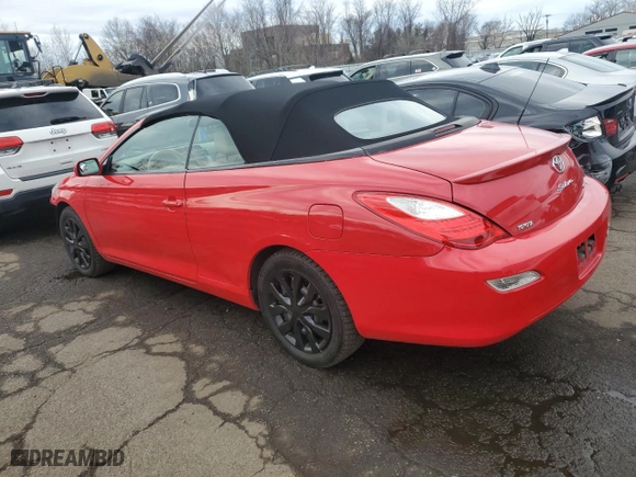 2007 Toyota Camry Solara SE with VIN 4T1FA38P87U118046, listed as a Copart auction lot 51619835 with 66,645 mi miles and Salvage Title. Bid and sale history available at carsss.com. Image 2.