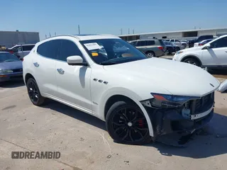 2019 Maserati Levante GranLusso z VIN ZN661XUL4KX319060, wystawiony jako IAAI lot #41823485 z przebiegiem 126 815 mil mil oraz . Historia ofert i sprzedaży dostępna na DreamBid. Obrazek 1.