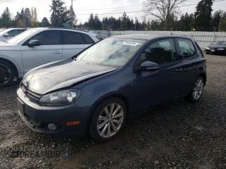 2012 Volkswagen Golf TDI w/Sunroof & Nav with VIN WVWBM7AJ5CW132220, listed as a Copart auction lot 79945704 with 62,117 mi miles and Salvage title. Bid and sale history available at DreamBid. Image 1.