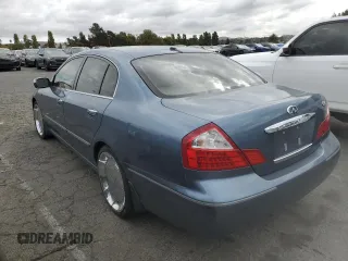 2005 Infiniti Q45 z VIN JNKBF01A85M101123, wystawiony jako Copart lot #72220124 z przebiegiem 111 464 mil mil oraz Szkody całkowita. Historia ofert i sprzedaży dostępna na DreamBid. Obrazek 2.