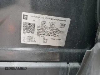 2019 Chevrolet Equinox Premier z VIN 2GNAXYEX8K6142179, wystawiony jako Copart lot #58623525 z przebiegiem 78 025 mil mil oraz Szkoda całkowita • Salvage title. Historia ofert i sprzedaży dostępna na DreamBid. Obrazek 13.