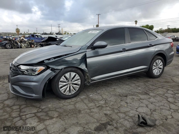 2019 Volkswagen Jetta S with VIN 3VWC57BU6KM094731, listed as a Copart auction lot 50661955 with 177,709 mi miles and Salvage Title. Bid and sale history available at carsss.com. Image 1.