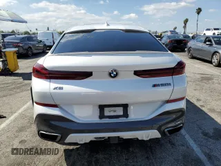 2020 BMW X6 M50i with VIN 5UXCY8C09L9C75612, listed as a Copart auction lot 44581364 with 0 mi miles. Bid and sale history available at carsss.com. Image 6.