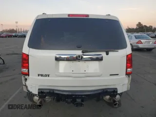 2012 Honda Pilot Touring with VIN 5FNYF3H9XCB011244, listed as a Copart auction lot 41793605 with 62,198 mi miles and Salvage Title. Bid and sale history available at carsss.com. Image 6.
