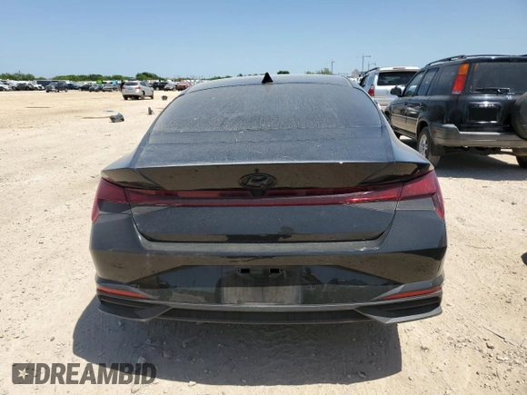 2023 Hyundai Elantra SEL with VIN 5NPLM4AG3PH092528, listed as a Copart auction lot 51916135 with 31,777 mi miles and Salvage title. Bid and sale history available at DreamBid. Image 6.