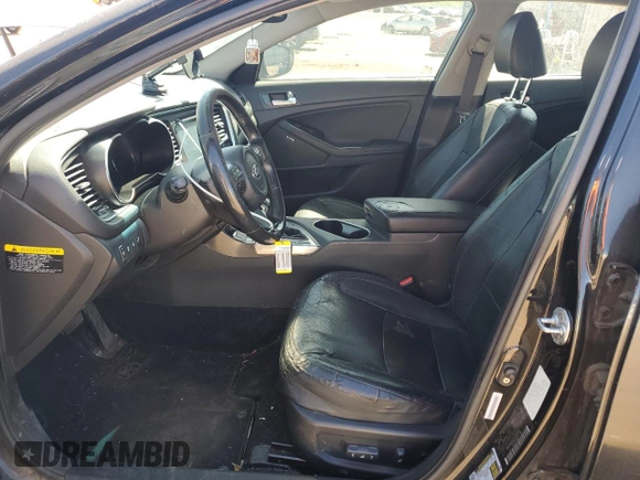 2014 Kia Optima EX with VIN KNAGN4AD2E5076481, listed as a Copart auction lot 57129645 with 134,641 mi miles and Clean title. Bid and sale history available at DreamBid. Image 7.