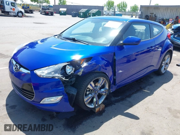 2013 Hyundai Veloster w/Black Int with VIN KMHTC6AD6DU143974, listed as a IAAI auction lot 42164745 with 136,195 mi miles and . Bid and sale history available at DreamBid. Image 17.