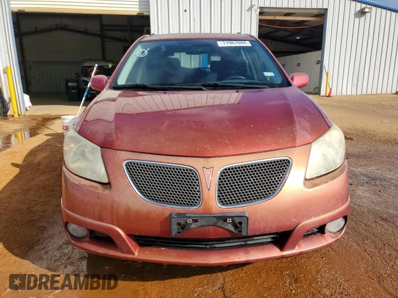 2005 Pontiac Vibe with VIN 5Y2SL63845Z429276, listed as a Copart auction lot 77967044 with 223,675 mi miles and Clean Title. Bid and sale history available at carsss.com. Image 5.