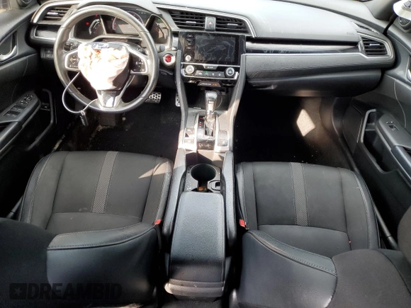 2020 Honda Civic Sedan Sport with VIN 2HGFC2F89LH532696, listed as a Copart auction lot 43869495 with 123,252 mi miles and Salvage Title. Bid and sale history available at carsss.com. Image 8.