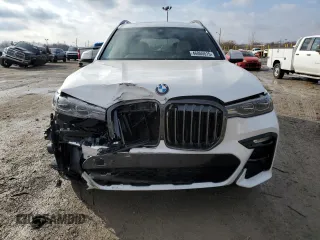 2022 BMW X7 xDrive40i with VIN 5UXCW2C03N9J24350, listed as a Copart auction lot 46865515 with 28,499 mi miles and Salvage Title. Bid and sale history available at carsss.com. Image 5.