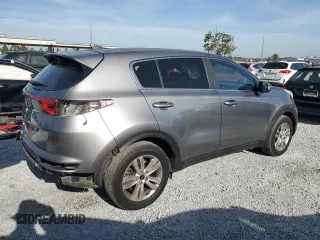 2017 Kia Sportage LX with VIN KNDPM3AC3H7081091, listed as a Copart auction lot 53620735 with 133,819 mi miles and Salvage Title. Bid and sale history available at carsss.com. Image 3.
