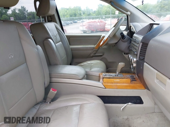 2006 Infiniti QX56 z VIN 5N3AA08C46N813016, wystawiony jako IAAI lot #42527826 z przebiegiem 155 626 mil mil oraz . Historia ofert i sprzedaży dostępna na DreamBid. Obrazek 5.