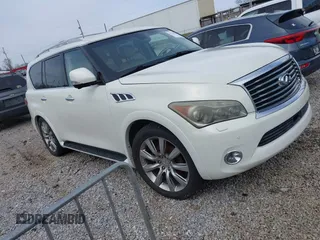 2013 Infiniti QX56 with VIN JN8AZ2NF4D9530139, listed as a IAAI auction lot 41744979 with 172,995 mi miles and . Bid and sale history available at DreamBid. Image 1.
